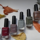 Swatch de Aunatur-elle : Nail lacquer - Vernis action fortifiante et durcissante, Kiko