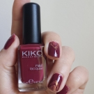 Swatch de Aunatur-elle : Nail lacquer - Vernis action fortifiante et durcissante, Kiko