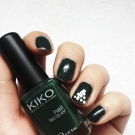 Swatch de Aunatur-elle : Nail lacquer - Vernis action fortifiante et durcissante, Kiko