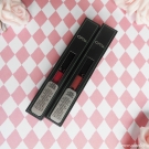 Swatch de Aunatur-elle : Rouge à lèvre liquide mat, Ofra