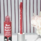 Swatch de Aunatur-elle : Meet Matt(e) Hughes? Long Lasting Liquid Lipstick, theBalm
