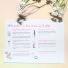 Swatch de Aunatur-elle : Box 100% maquillage, My pocket make up