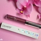 Swatch de Aunatur-elle : Ultra metallic lip, Colour Pop 