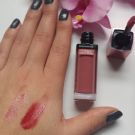 Swatch de Aunatur-elle : Rouge Edition Aqua Laque, Bourjois