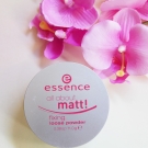 Swatch de Aunatur-elle : All About Matt, Essence