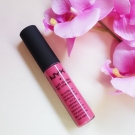 Swatch de Aunatur-elle : Soft matte lip cream, NYX
