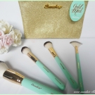 Swatch de Aunatur-elle : Gold mint kit, Elsa makeup