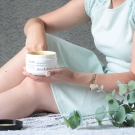 Swatch de Aunatur-elle : Gommage Corps Éclat, Absolution