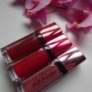 Swatch de Aunatur-elle : Rouge Edition Aqua Laque, Bourjois