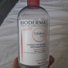 Swatch de Alruna : Créaline H2O Solution Micellaire Démaquillante, Bioderma