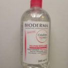 Swatch de testeuse2 : Créaline H2O Solution Micellaire Démaquillante, Bioderma