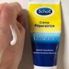 Swatch de VeroToulouse : Crème Réparatrice Pieds Très Secs, Scholl