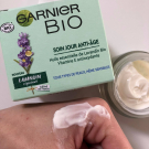 Swatch de VeroToulouse : Garnier Bio Lavandin régénérant, Garnier