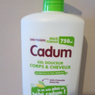 Swatch de oceaned&è : Gel Douceur corps et cheveux, Cadum