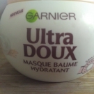 Swatch de Lolitar04 : Masque Baume Hydratant Délicatesse d'Avoine Ultra Doux, Garnier