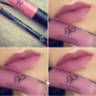 Swatch de Bebeautifulbeyou : Longstay Liquid Matte Lipstick, Golden Rose