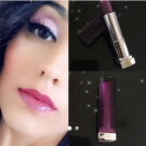 Swatch de Bebeautifulbeyou : Rouge à Lèvres Mat Color Sensational Creamy Mattes, Gemey-Maybelline