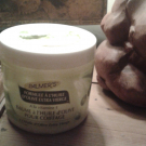 Swatch de MisS'coco : Baume à l'huile d'olive pour Coiffage, Palmer's