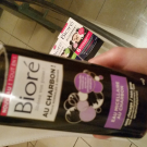 Swatch de Steff30 : Eau micellaire au Charbon, Bioré