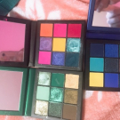 Swatch de HélénaO : Obsessions Eyeshadow Palette Palette de fards à paupières, Huda Beauty