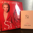 Swatch de Corinnia : SÌ - Eau de Parfum, Giorgio Armani