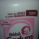 Swatch de chukky : GEL SANS SAVON DOUCEUR corps et cheveux, Bébé CADUM