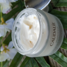 Swatch de Flor Bela : Crème de nuit glycolique anti-taches Vinoperfect, Caudalie