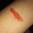 Swatch de lucie1998 : Rouge à lèvres peel-off WOW, Romantic bear