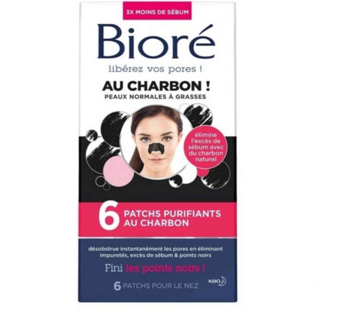 Patch charbon de bois, Bioré - Infos et avis