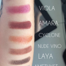 Swatch de Inst_acrn : Lila palette, Natasha DENONA