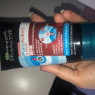 Swatch de Byliaa : PURE ACTIVE INTENSIF Nettoyant 3 en 1 anti-points noirs incrustés, Garnier